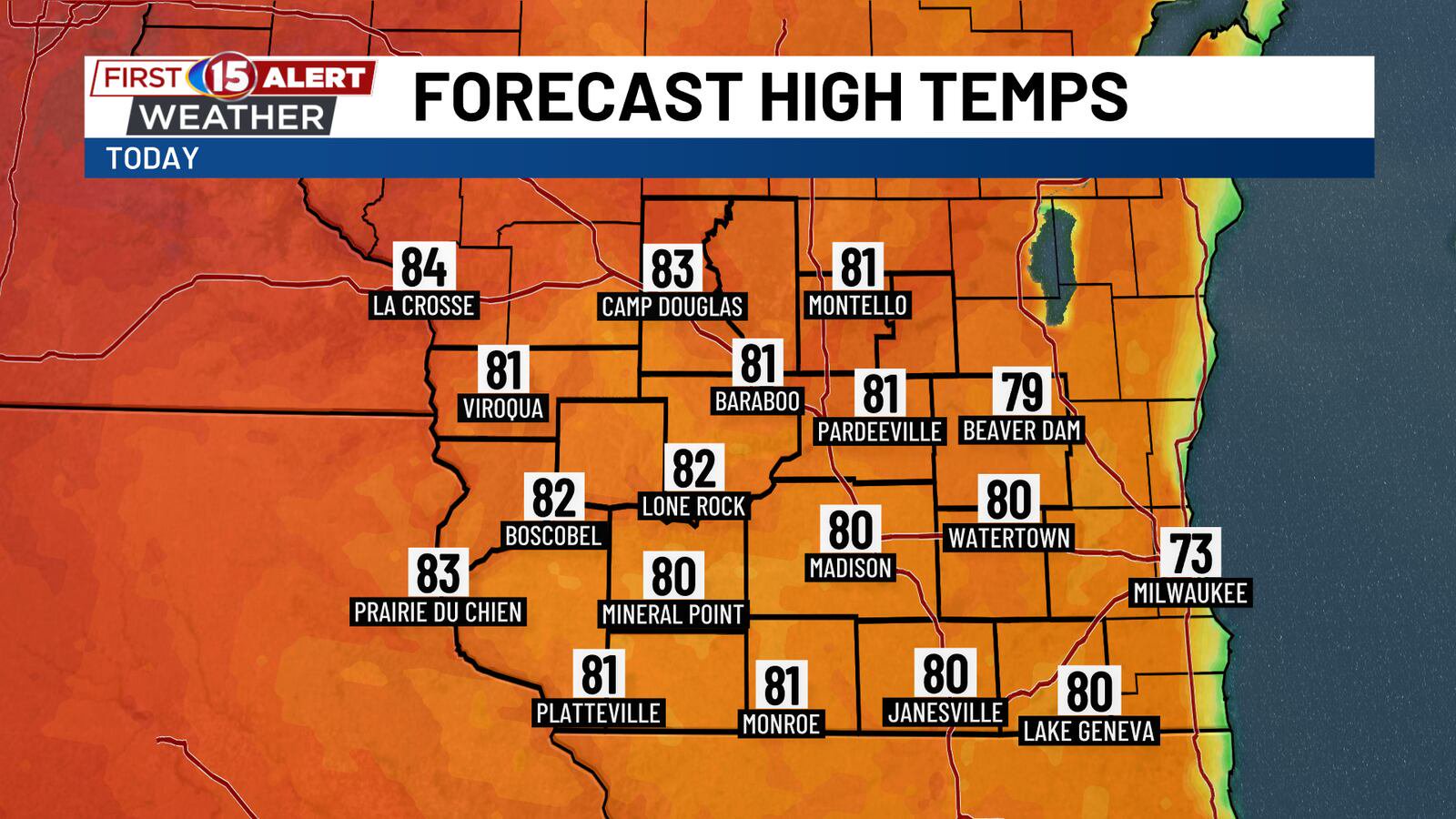 Staying Warm Into Monday Before a Big Pattern Change