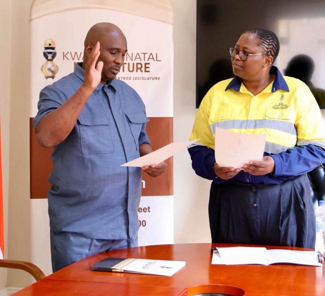 MK Party Welcomes Nathi Mthethwa to KwaZulu-Natal Legislature as He Takes Oath as MPL