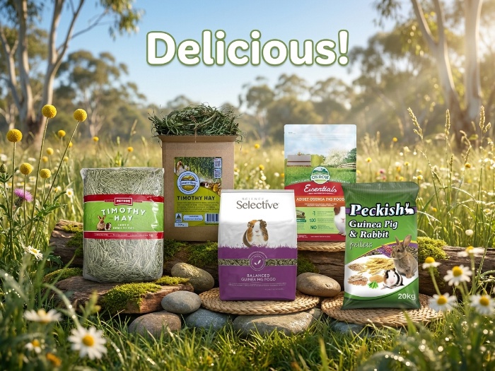 Treat Your Furry Friends to the Best: A Guide to Top Rabbit & Guinea Pig Foods