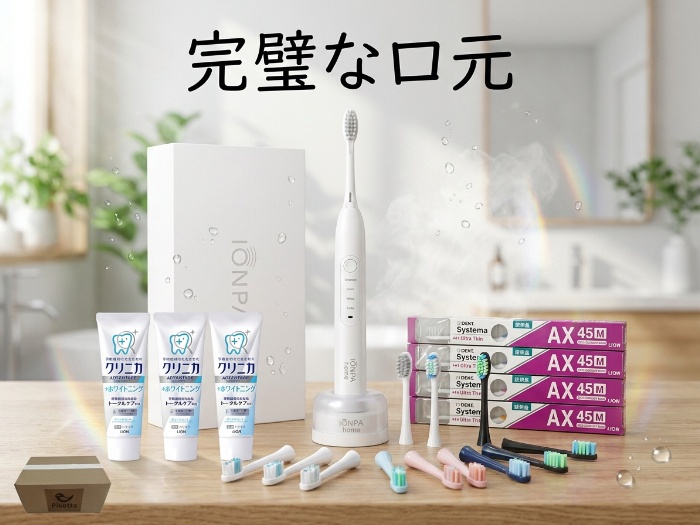 最高の歯ブラシとアクセサリで笑顔をもっと輝かせよう！