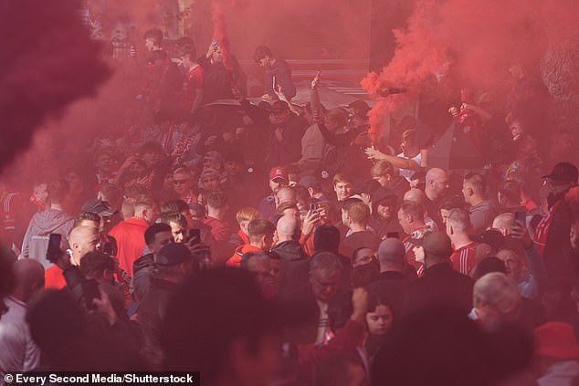 No triumphalism from Liverpool fans, just a resigned sense that the football had given way to utter irrelevance. A dark day at Anfield but Man City will probably not be here again, writes IAN HERBERT