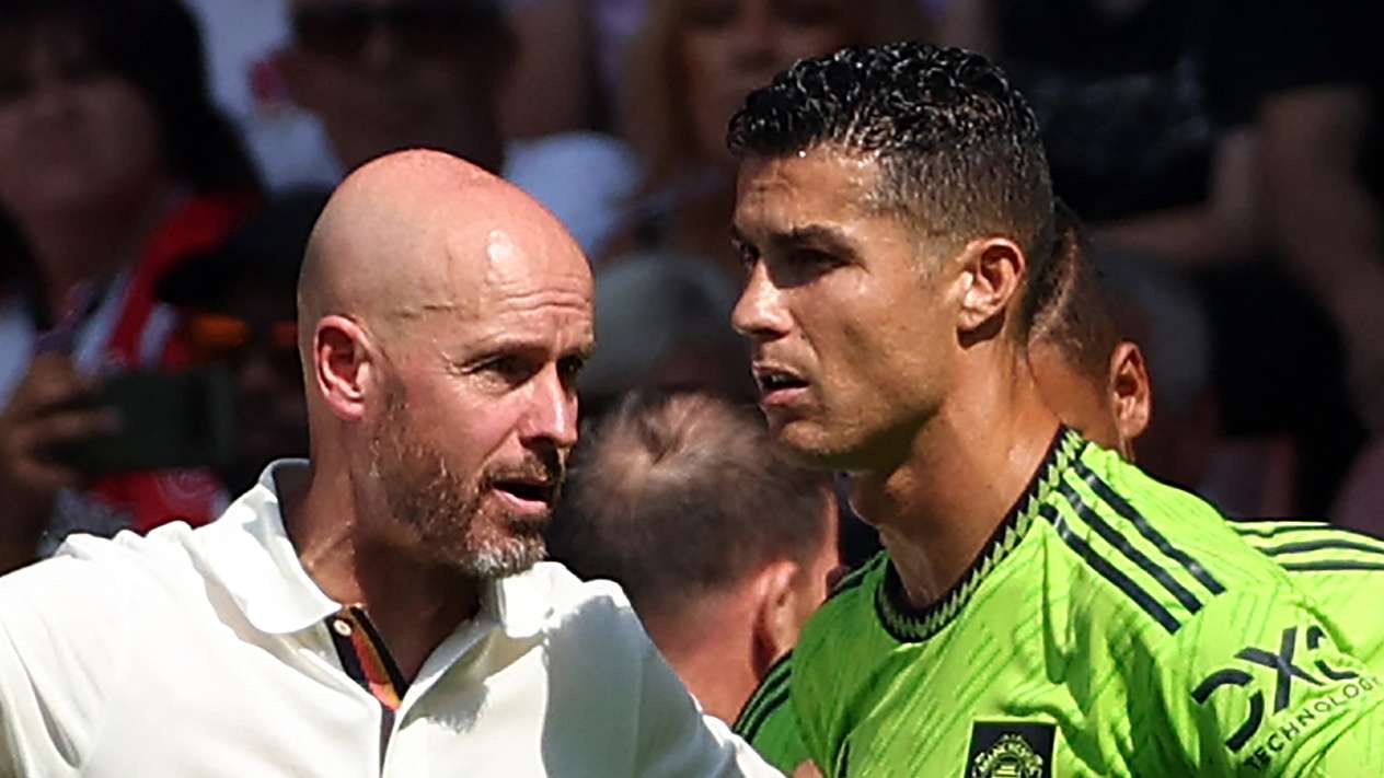 Ten Hag opens fire on Ronaldo: he let Manchester United down and was not running