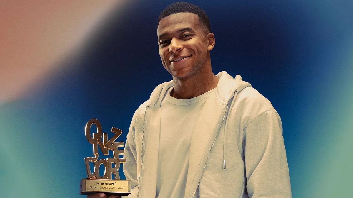 Real Madrid Forward Kylian Mbappé Won Onze d’Or Award For 2025/26 Season