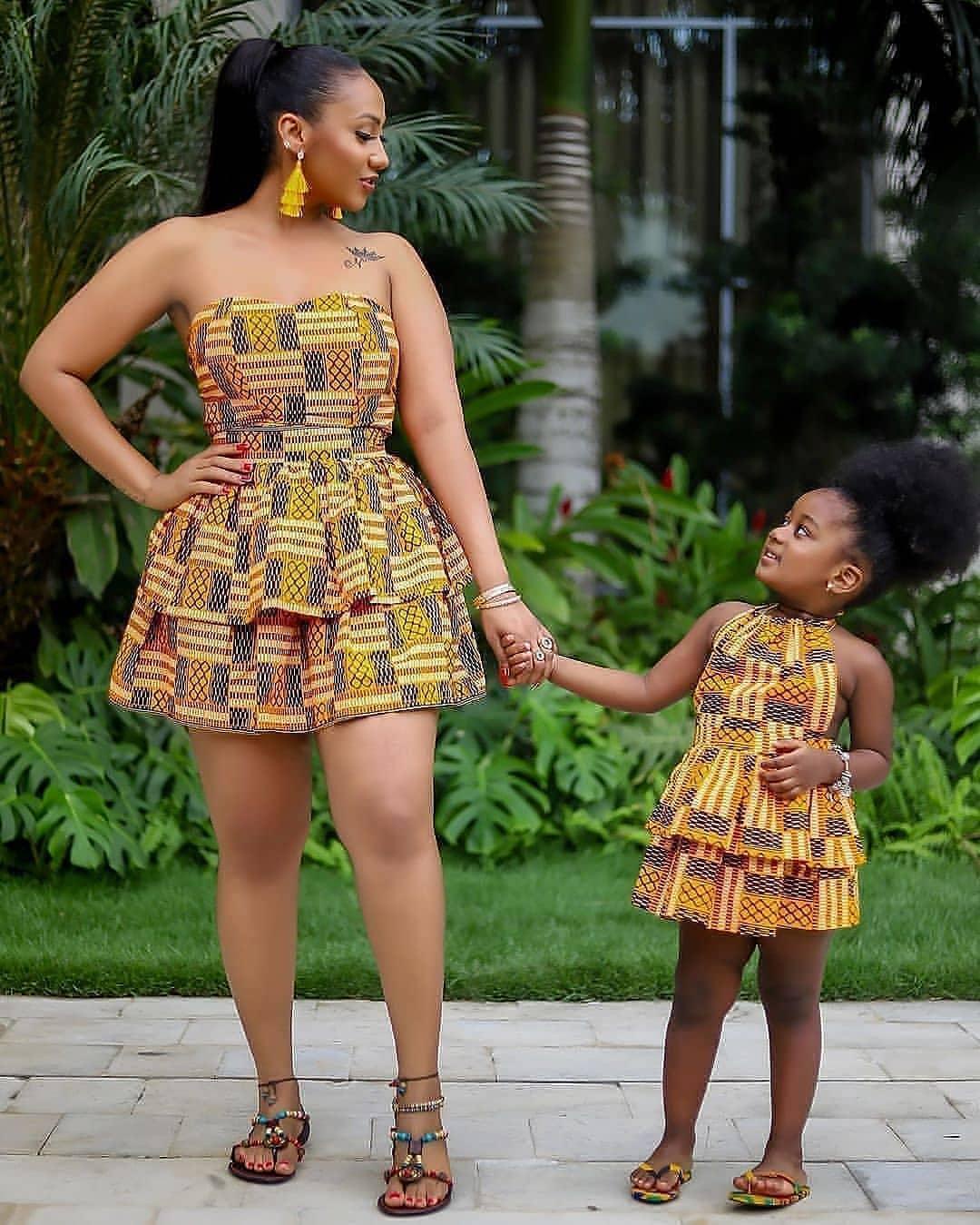 Mother and Daughter Ankara Styles That Will Make You Both Look Adorable and Stylish