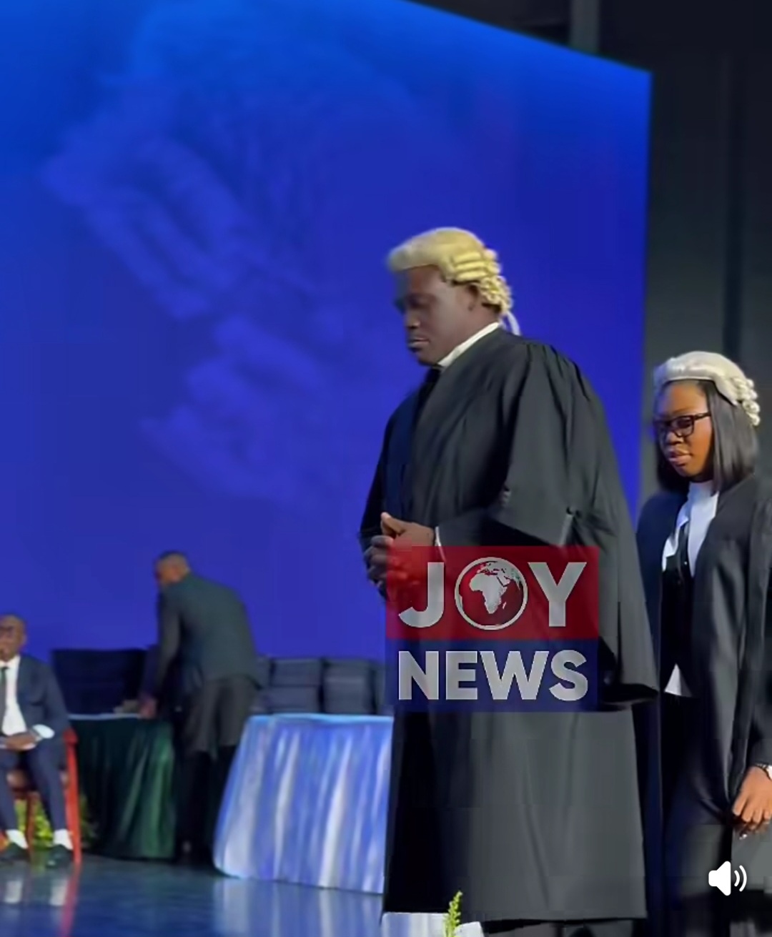 Watch the Viral Moment Sam George Was Called to the Bar and Received His Certificate as a Lawyer