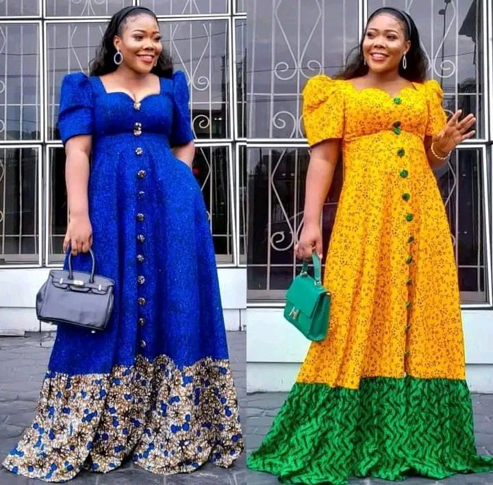 Gorgeous Free Gown Styles for Married Women Who Love Elegance and Comfort