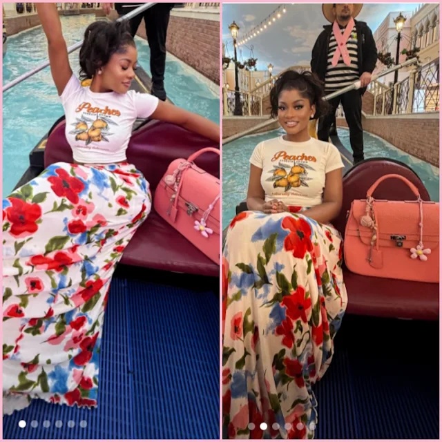 Reality Tv Star Phyna Shares Vacation Photos