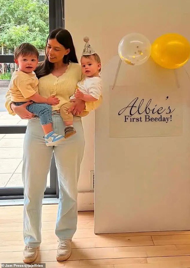 Mother, 27, who discovered she was pregnant just three months after giving birth to firstborn reveals how she navigates raising ‘Irish twins’