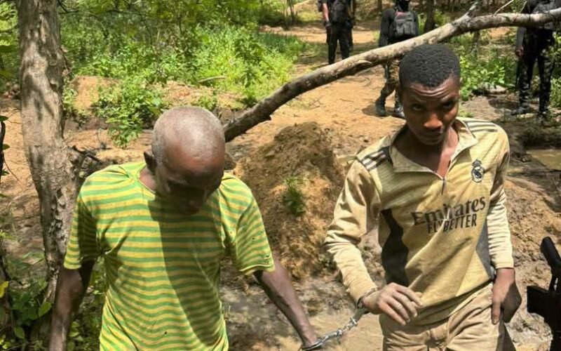 Kogi Govt Uncovers Gold Site in Okene, Arrests Illegal Miners