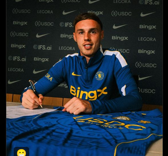 Chelsea Hand Cole Palmer Long-Term Contract Until 2034