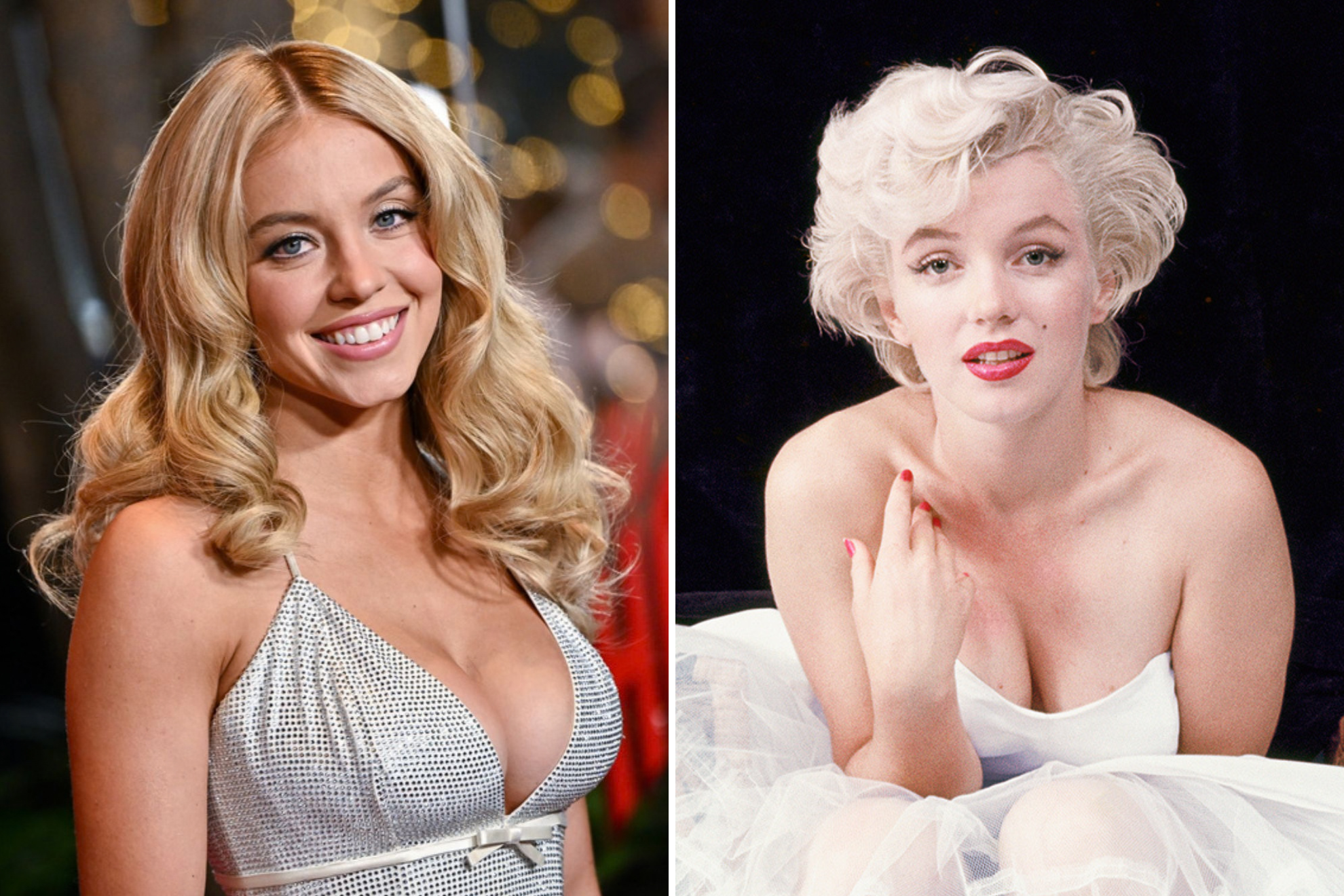 Sydney Sweeney and Marilyn Monroe are related