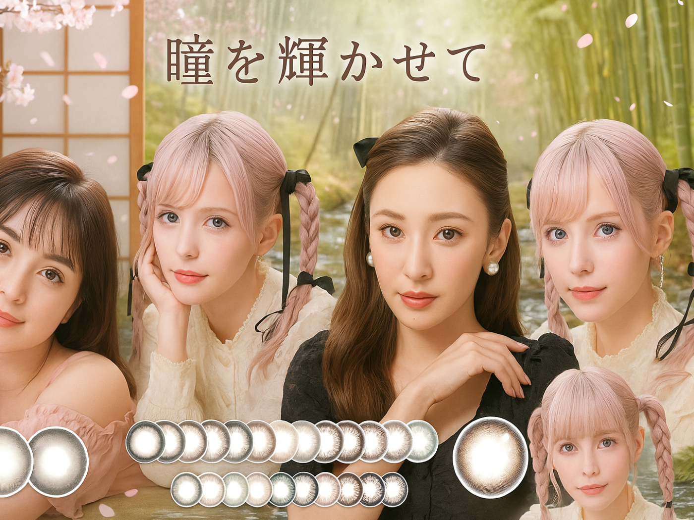 大人気カラコンで魅力的な瞳を手に入れよう！