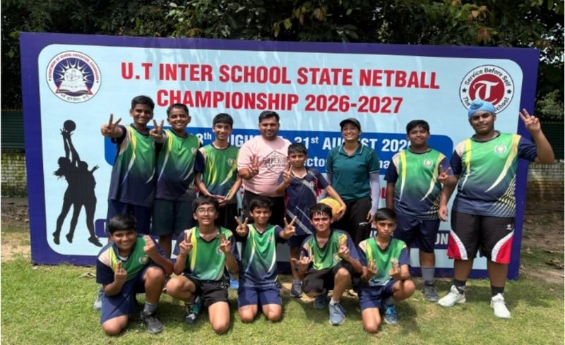 U-14 boys netball team wins bronze