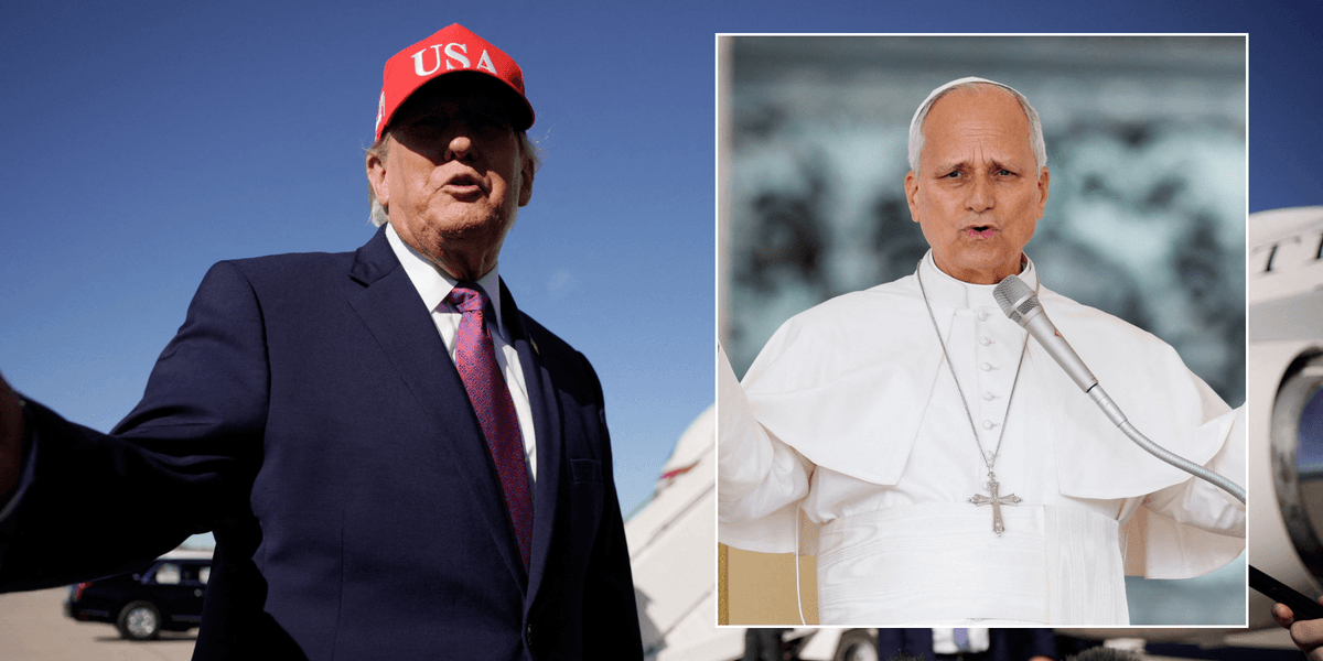 Donald Trump says he hopes Pope Leo will ‘get better fast’ after lung cancer diagnosis