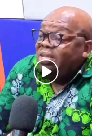 Video of the moment veteran actor Kwame Dzokoto is believed to have collapsed at radio station