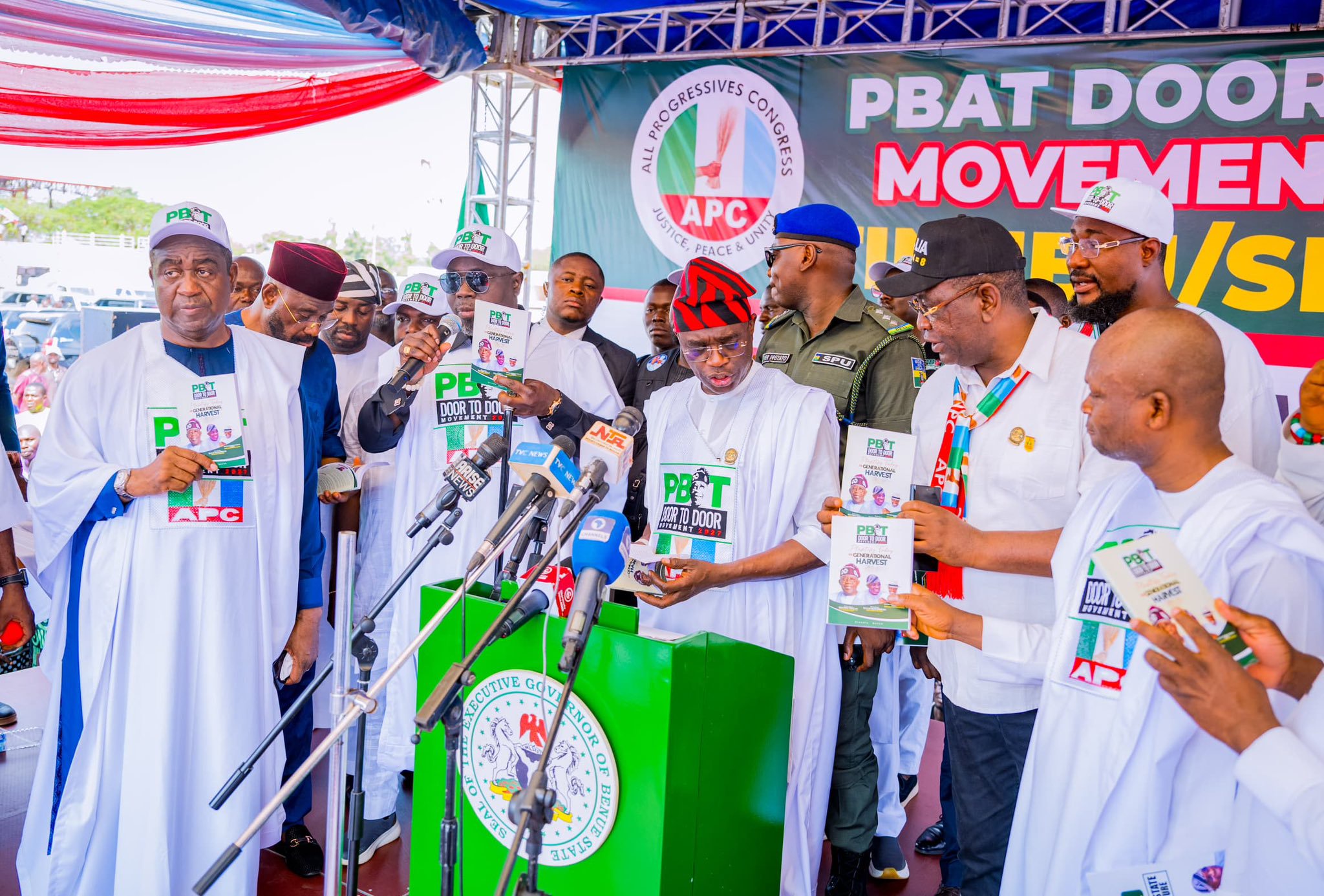 Governor Alia Inaugurates PBAT Door-to-Door Movement, Unveils 25 Campaign Vehicles