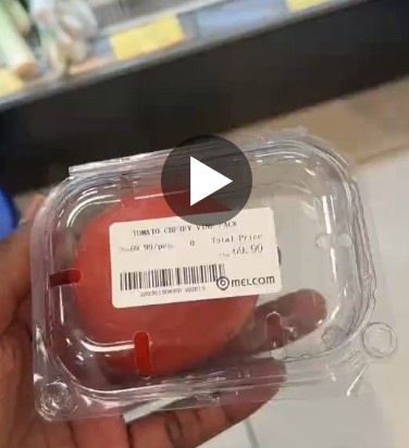 GH¢70 for One Tomato? Melcom Price Leaves Shopper Stunned