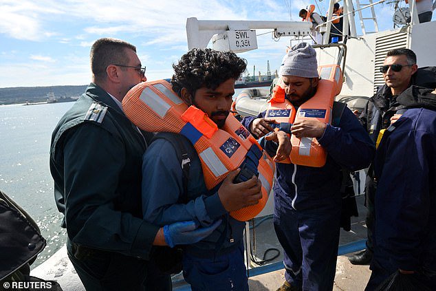 Black Sea drone strike sinks cargo ship off Bulgaria sparking search for missing crew