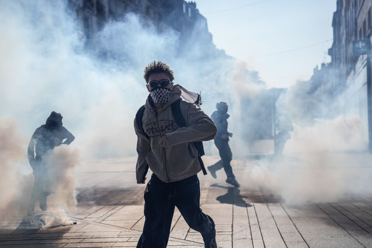 France facing major nationwide day of action – why school protests are tearing up country