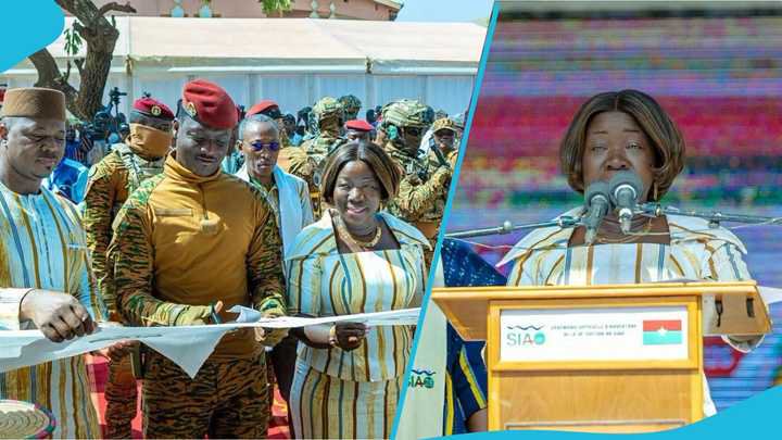 Captain Ibrahim Traoré Bursts Into Laughter as Elizabeth Ofosu-Adjare Attempts to Speak French