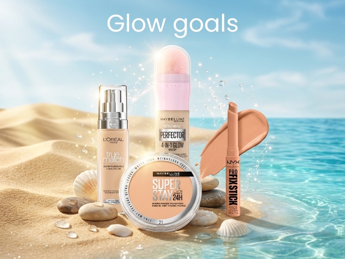 Face Base Heroes: Glow, Hydrate, Matte, Correct