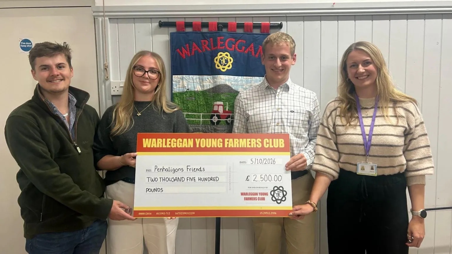 Young Farmers raise money for bereavement charity