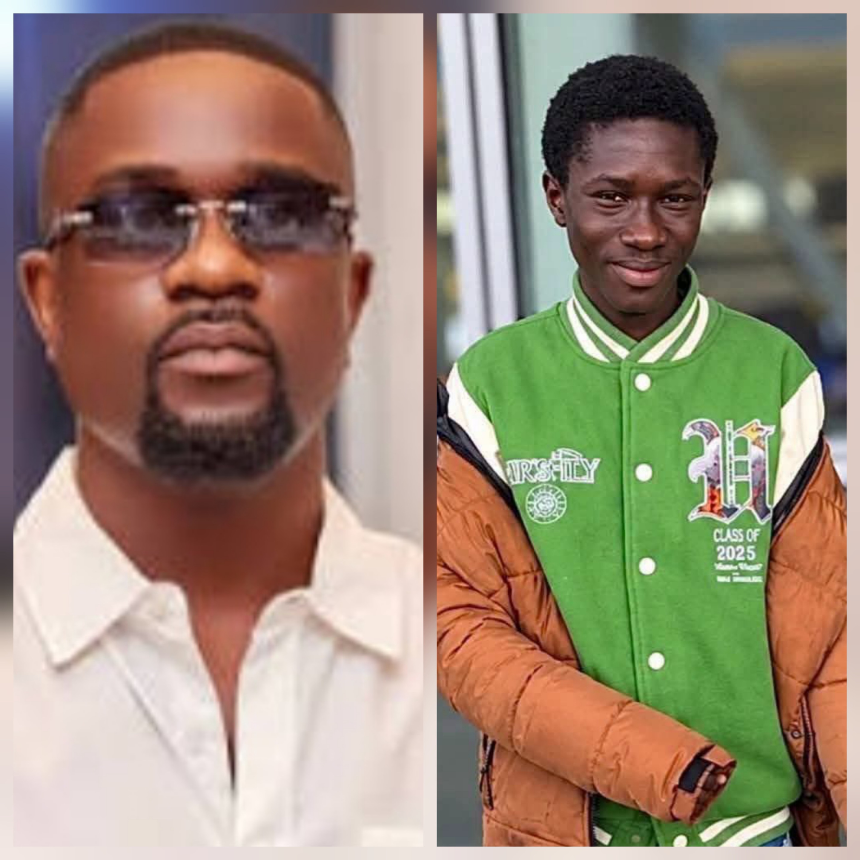 Reactions As Sarkodie Mourns Javits, Calls for Better Parenting Among Black Families