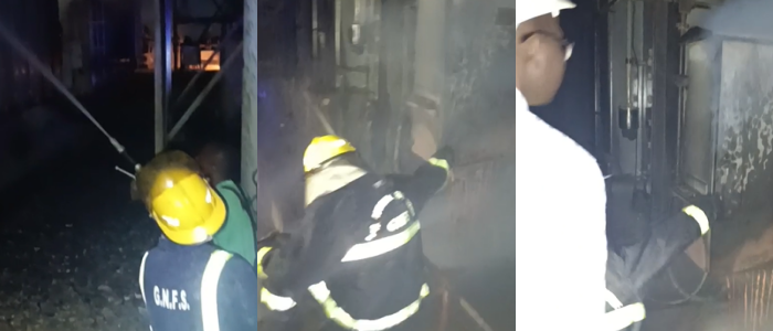Lapaz, Awoshie, other areas in darkness after fire at Mallam GRIDCo substation