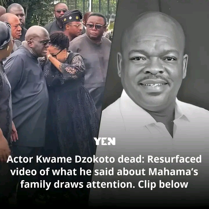 Kwame Dzokoto’s Death Sparks Fresh Interest in Old Mahama Family Video