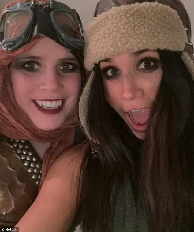 How Meghan’s relationship with Eugenie has survived some VERY awkward moments – as Princess’ signed copy of The Bench mysteriously ends up on eBay