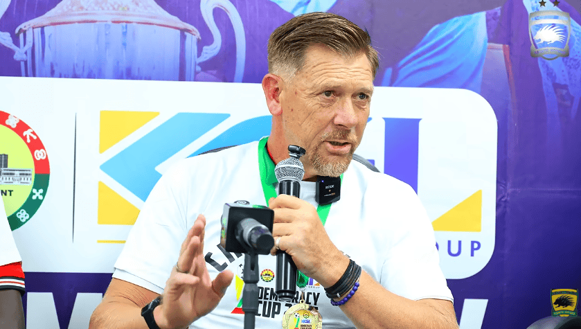 Asante Kotoko part ways with coach Eric Tinkler after 3 months