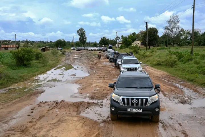 Senator Edwin Sifuna Reacts To Poor Road Conditions Along Kinango–Kwale Town Route