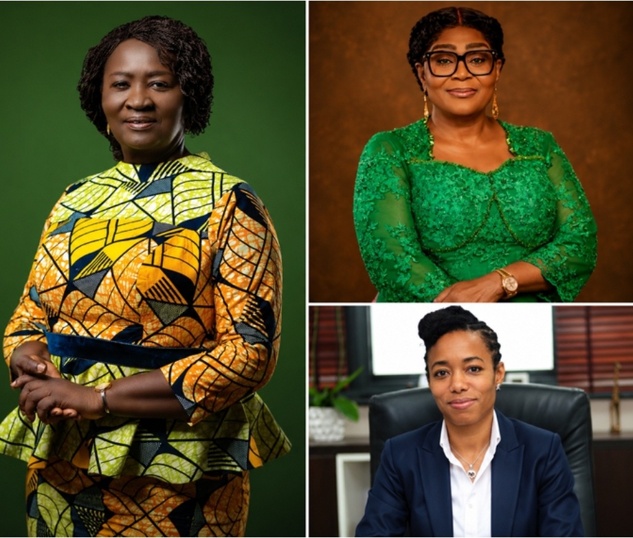 Pictures of the Daughters of Zanetor Agyeman-Rawlings, Jane Naana Opoku-Agyemang and Lordina Mahama