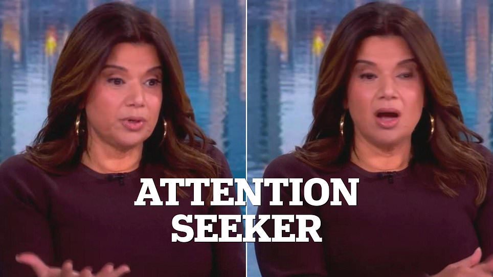 The-View’s Ana Navarro slams Harry – call William in private to heal