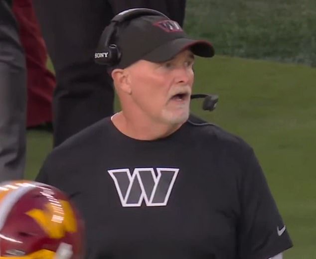 Fresh humiliation for the Commanders as ANOTHER shocking blunder piles pressure on Jayden Daniels and coach Dan Quinn: ‘A fireable offense!