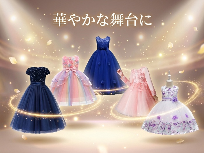 ピアノ発表会にぴったり！子供ドレス特集