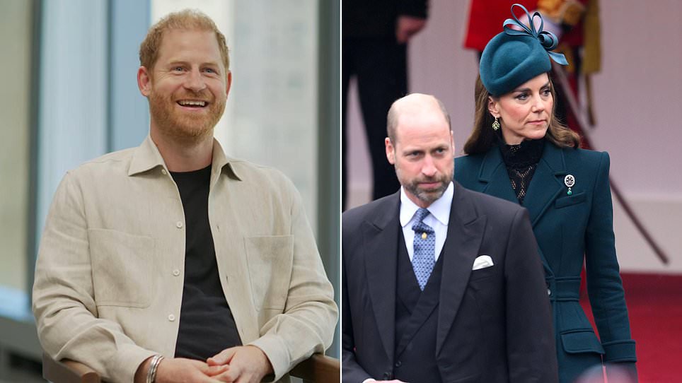 Harry calling for ‘reconciliation’ is greeted by royal eye-rolling