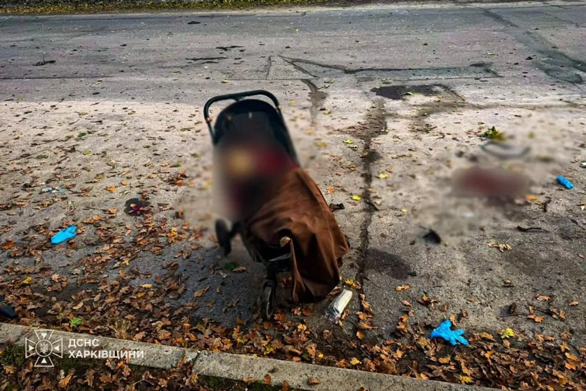 One-year-old child killed in stroller during Russian strike on Ukraine park