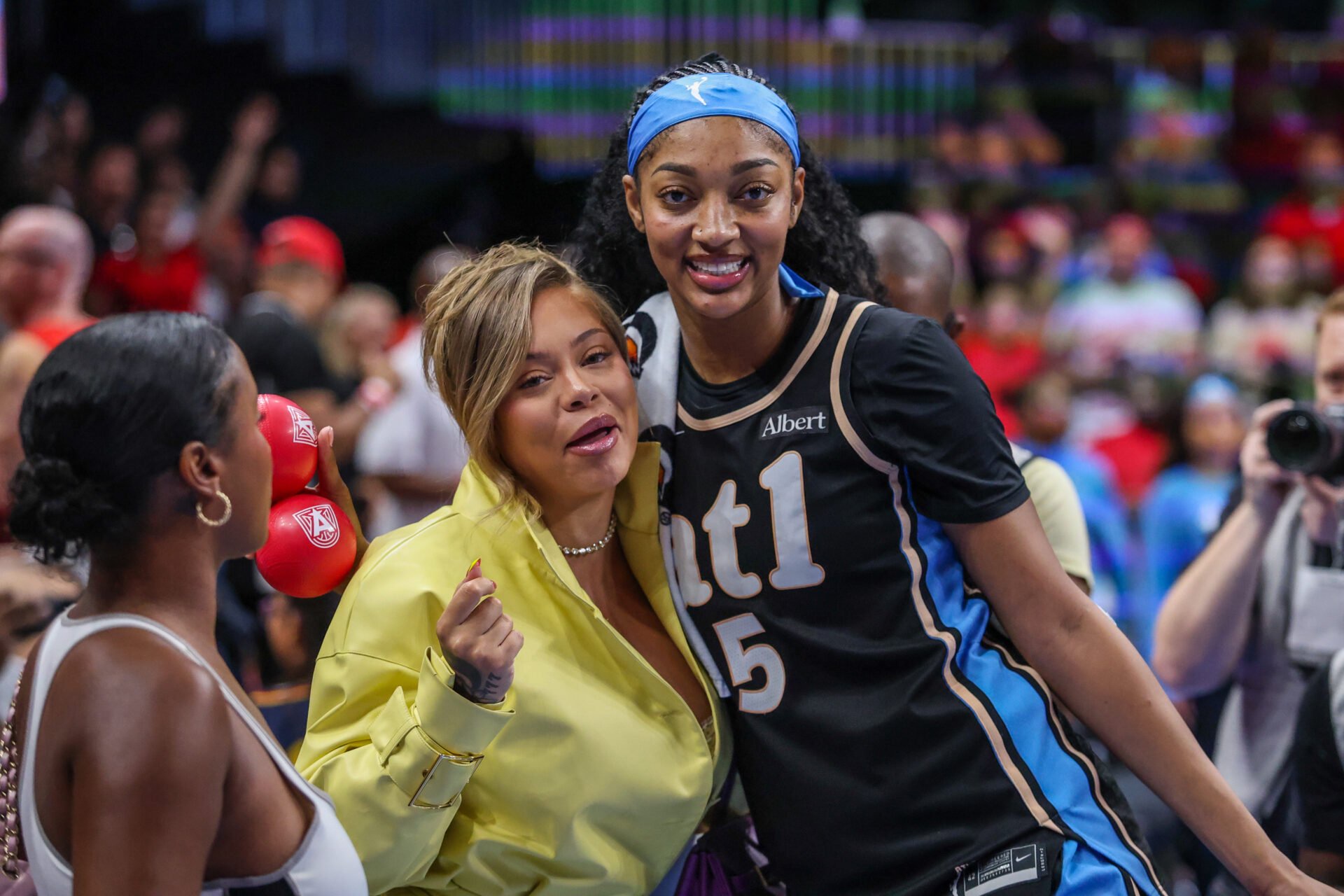 Angel Reese, Latto danced courtside in Golden State to celebrate WNBA Finals win