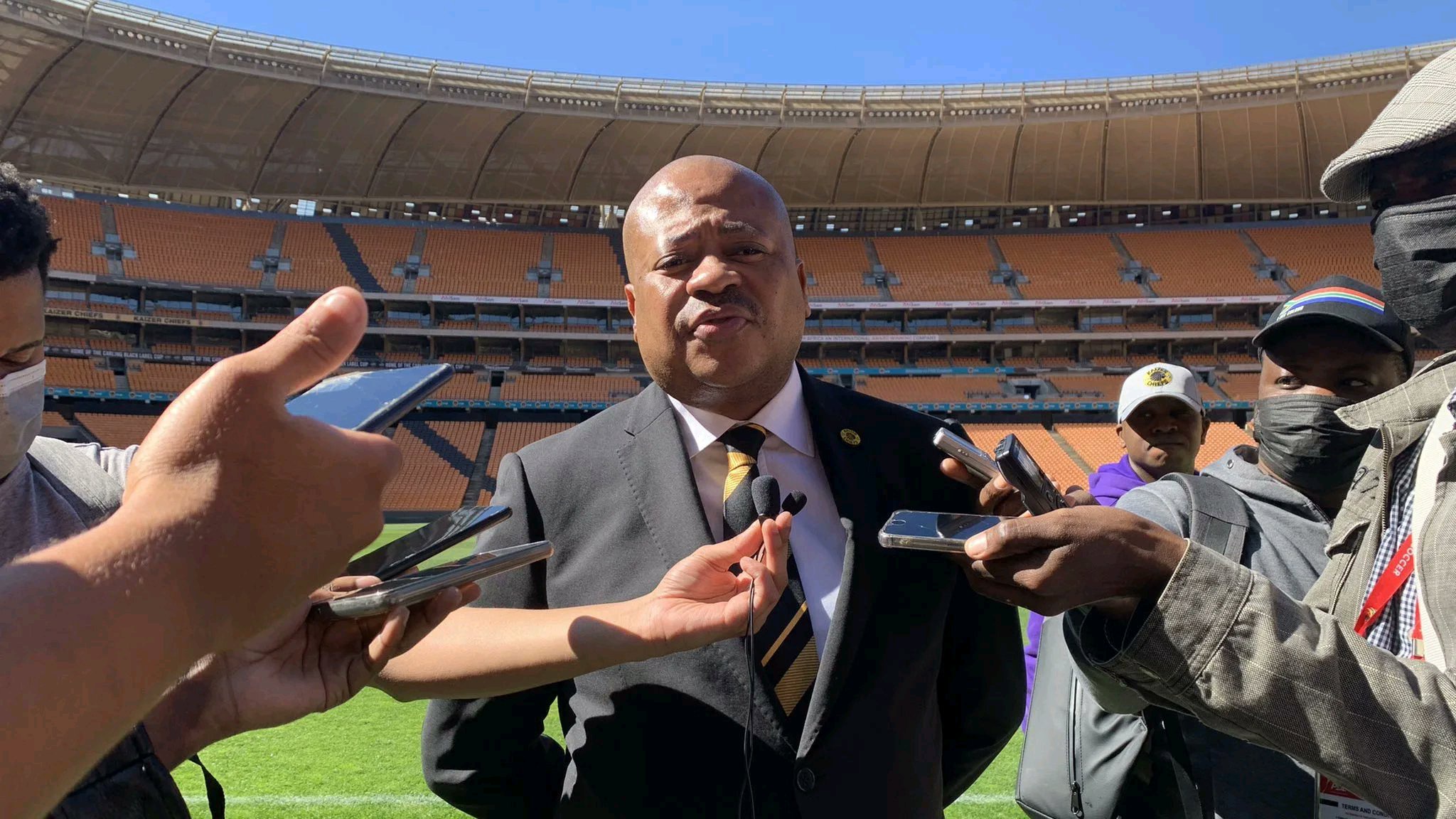 Bobby Motaung Shares His Position on Kaizer Chiefs Coach
