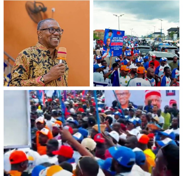 Reactions Trail Video of Large Crowd with Peter Obi in Bayelsa State as It Surfaces Online