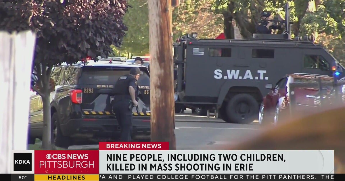 9 killed, including 2 children, dead in reported mass shooting in Erie, Pa.