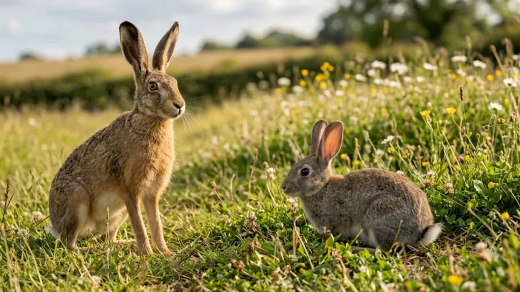 Rabbit vs hare: Why one runs and the other hides