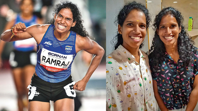 Vithya ran, Nithya prayed: The twin bond behind India’s new 400m hurdles record
