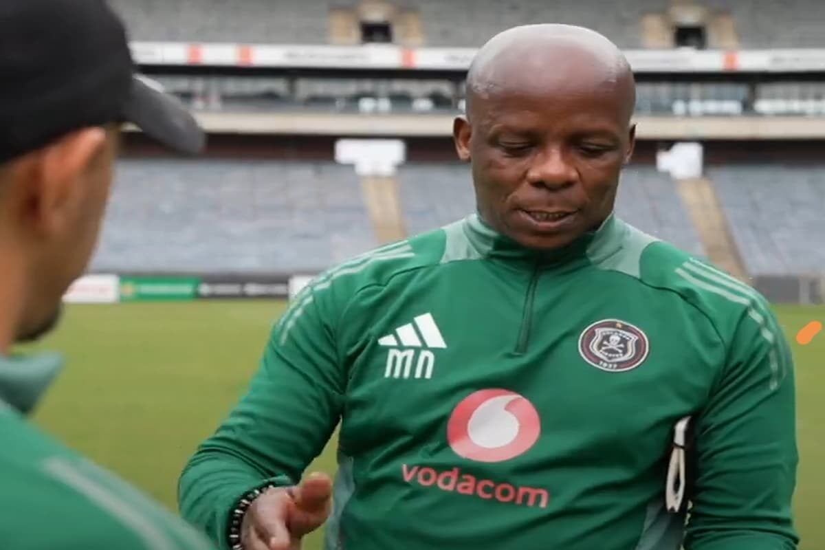 Mandla Ncikazi’s trophy cabinet with Orlando Pirates