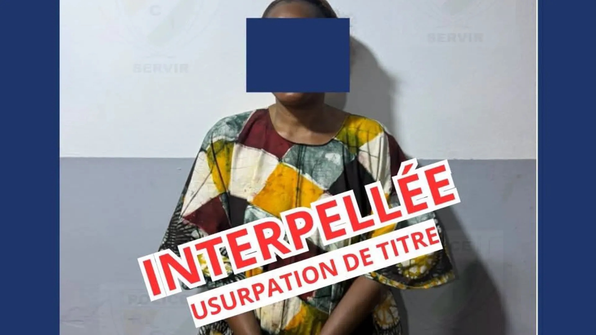 Soubré : fausse commissaire de police interpellée pour escroquerie