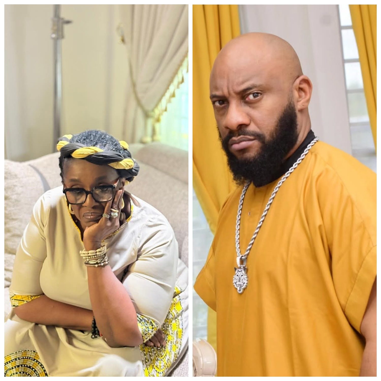 Actress Rita Edochie Defends Yul Edochie, Says Nobody Can Tell Him How To Live His Life