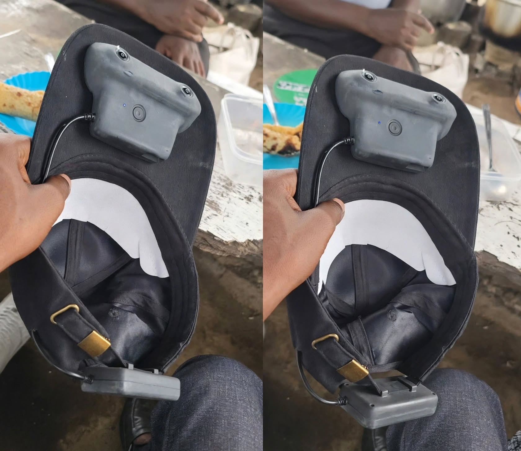 Man Alarmed After Discovering What Was Hidden In a Cap That a Woman Was Paid Ksh 50 To Wear