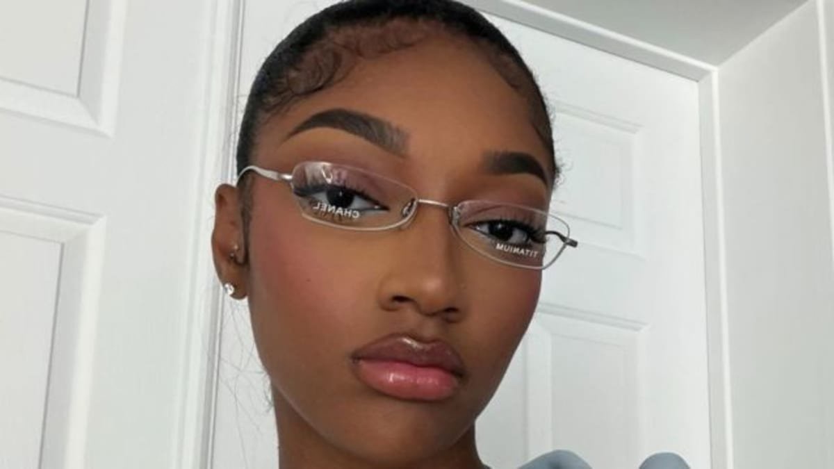 Angel Reese Unzips Balmain Dress To Reveal a Ridiculously High Slit