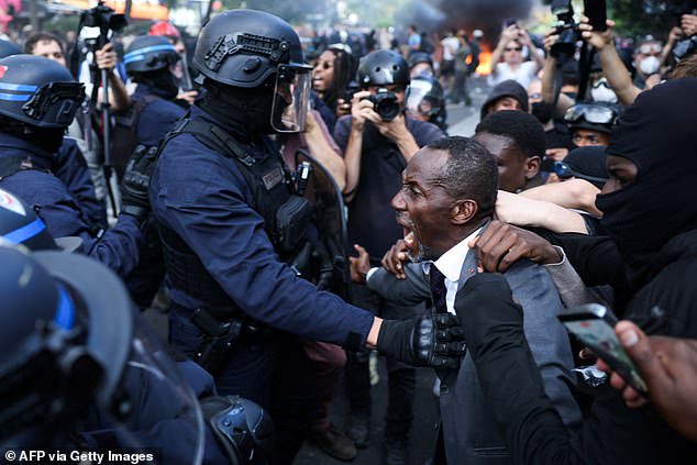 The Muslim far-left mayor at the forefront of France’s student protests after sweeping into power with promises of disarming the police